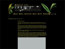 Tablet Screenshot of jurassic-life.com